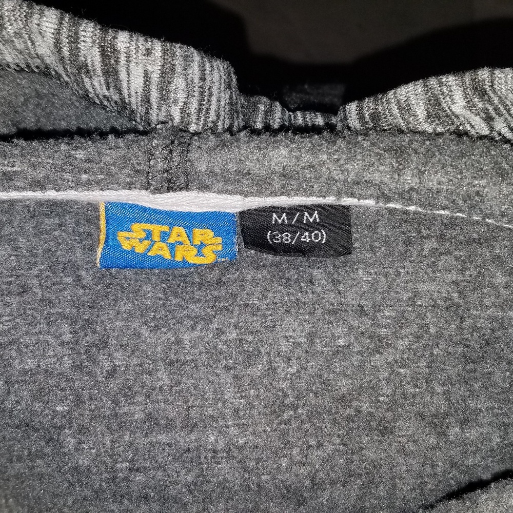 Star Wars Gray Pullover Hoodie Size Medium (38/40) - Picture 6 of 6